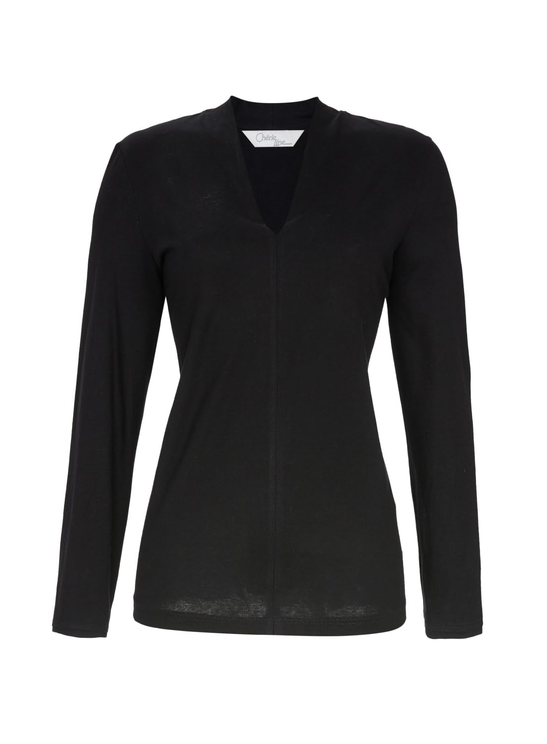 ringella-cherie-line-t-shirt-v-ausschnitt-schalkragen-damen image 1