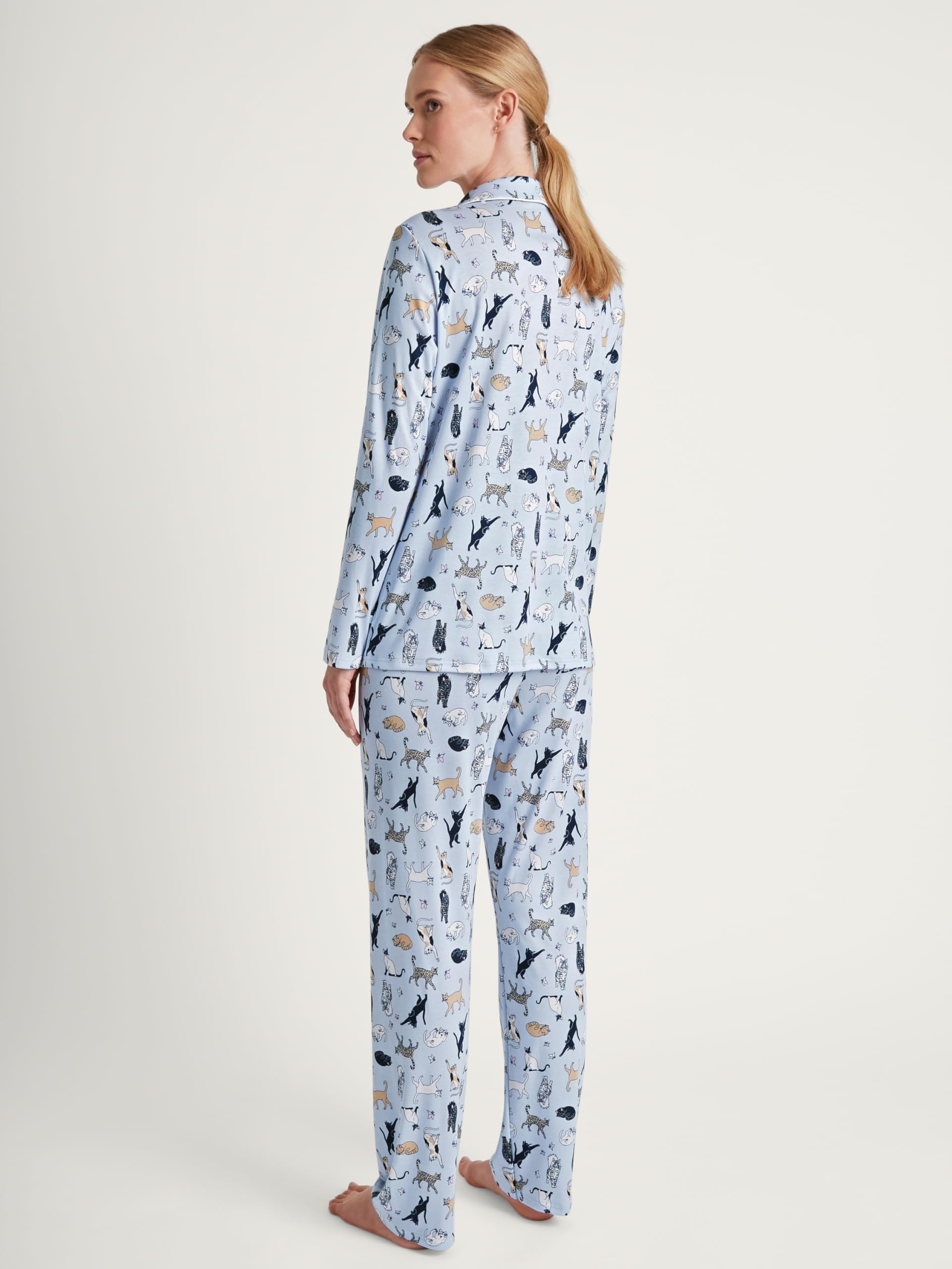 calida-favourites-dreams-cat-dreams-pyjama-harmony-blue-48-50 image 4