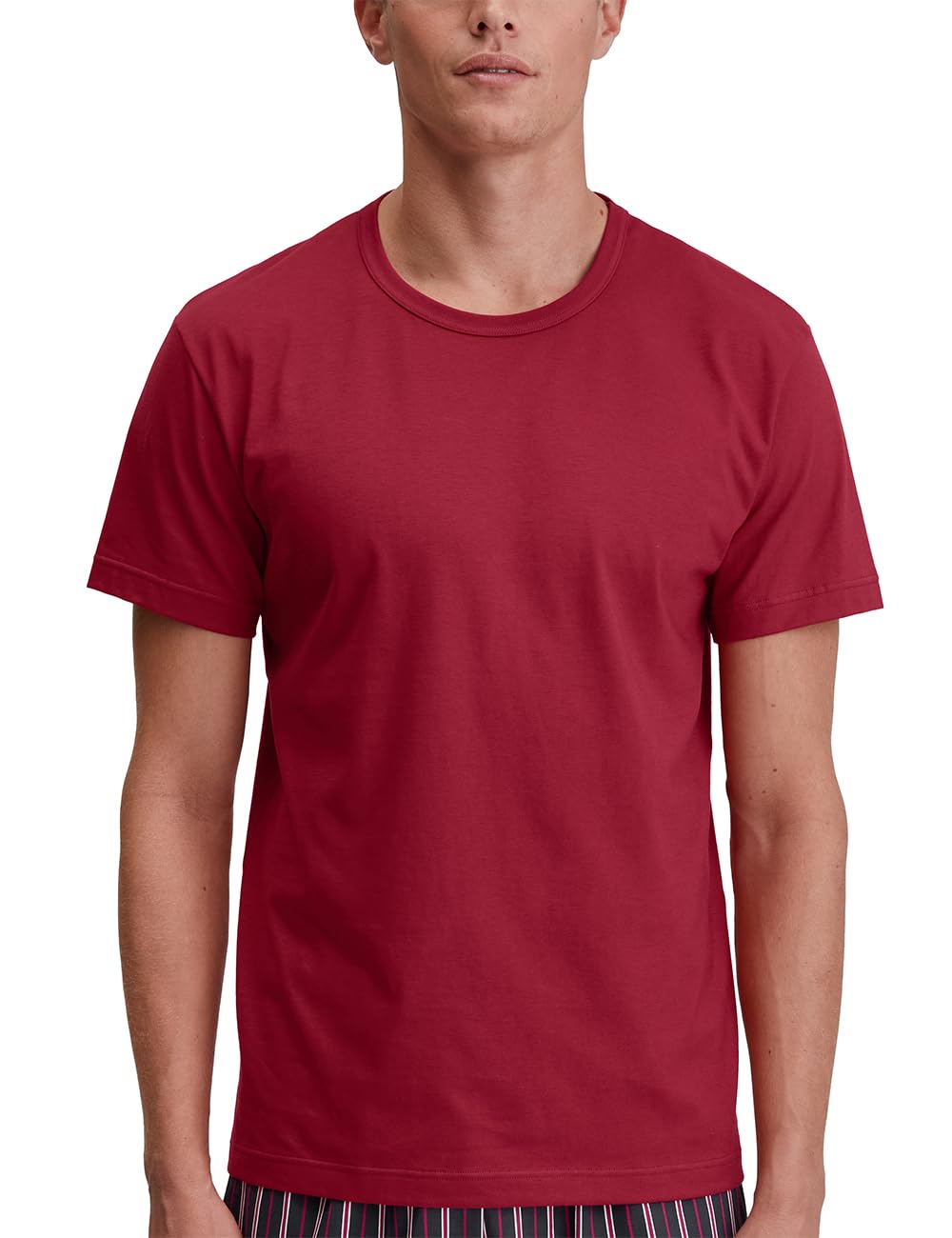 calida-remix-basic-sleep-t-shirt-herren-dark-glen-jersey image 1