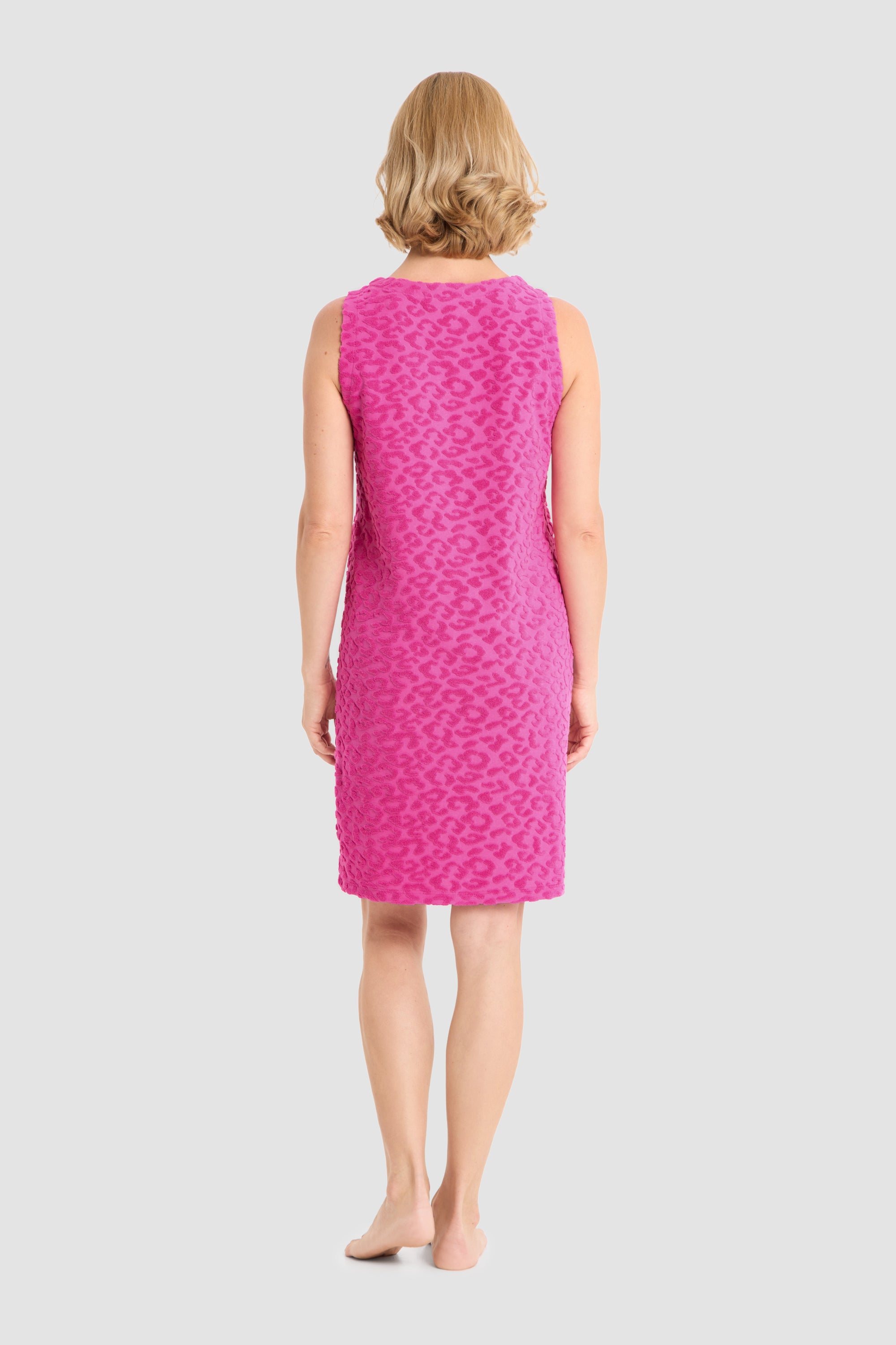 r-sch-be-happy-freizeitkleid-kurz-pink-leo-frottee image 3