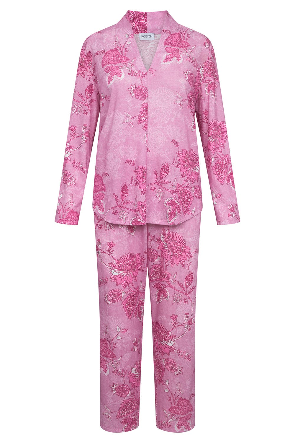 r-sch-be-happy-7-8-pyjama-ornamentdruck-schlafanzug-pink image 2