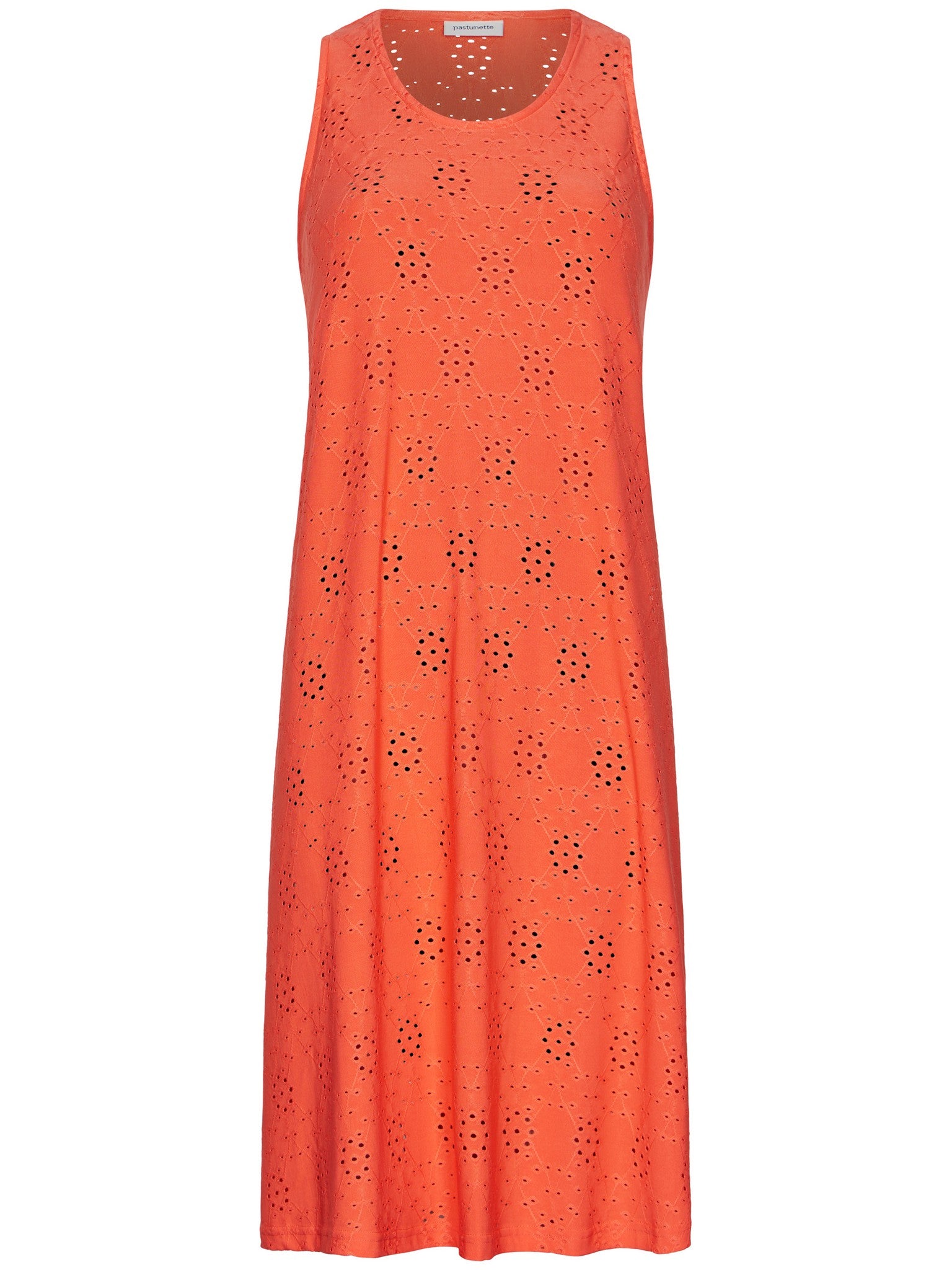 pastunette-coastal-coral-kleid-orange-rmellos-stretch image 1