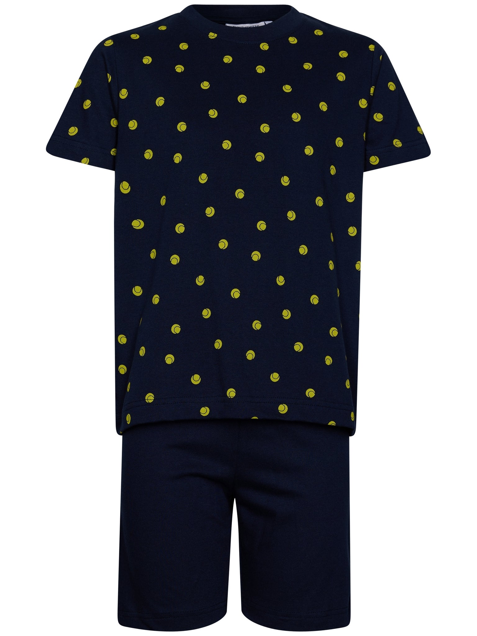 pastunette-padel-shortama-blau-baumwolle-kinder-tennis image 1