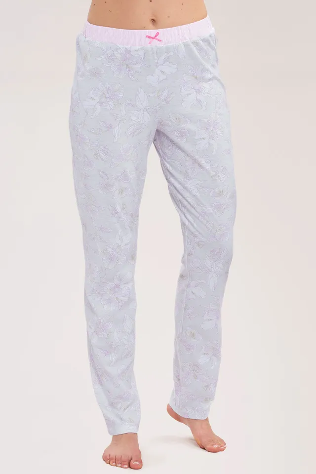 r-sch-be-happy-pyjamahose-lang-grau-jersey image 1