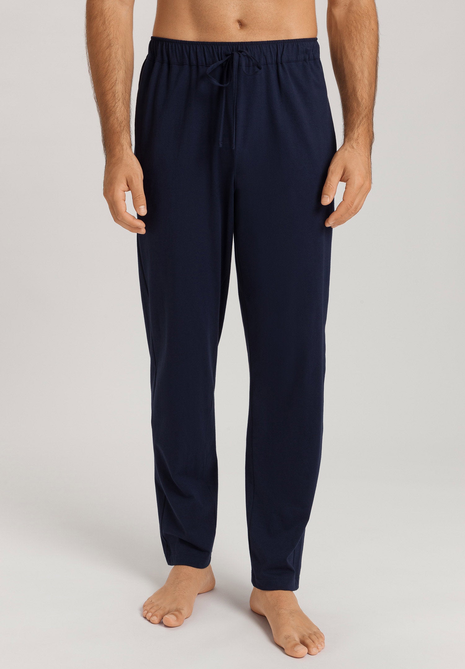 hanro-night-and-day-pyjamahose-herren-deep-navy-baumwolle image 2