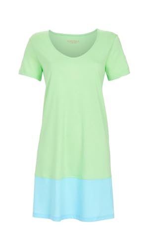 ringella-women-nachthemd-kurzarm-paradise-green-gr-40-modal image 4