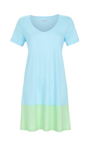 ringella-women-nachthemd-kurzarm-paradise-green-gr-40-modal image 6