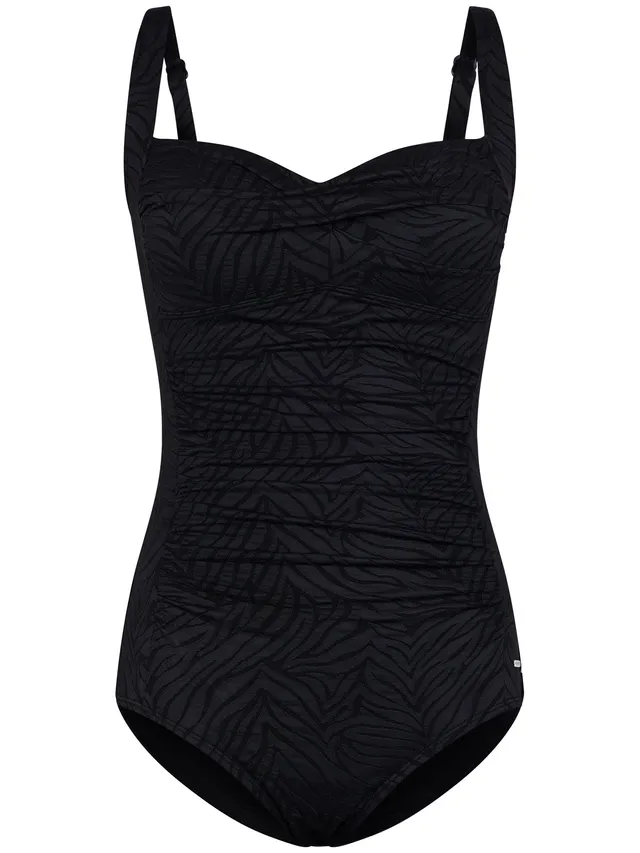 pastunette-black-beach-badeanzug-schwarz-softcups image 1