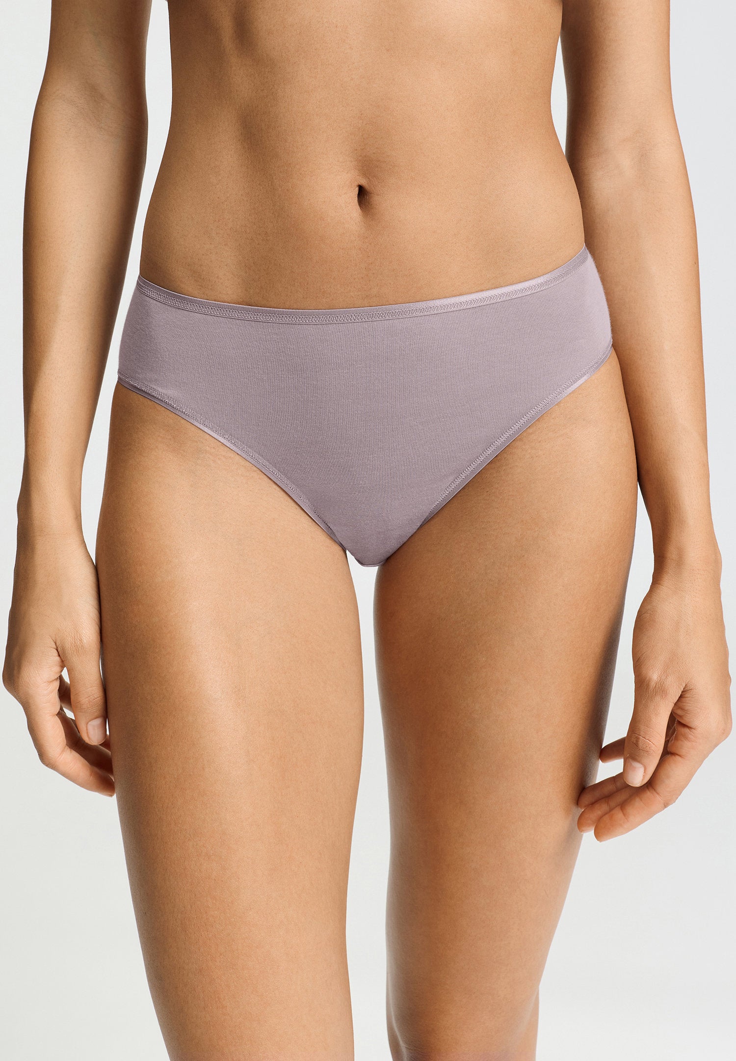 hanro-cotton-seamless-slip-midi-stormy-rose-baumwolle image 2
