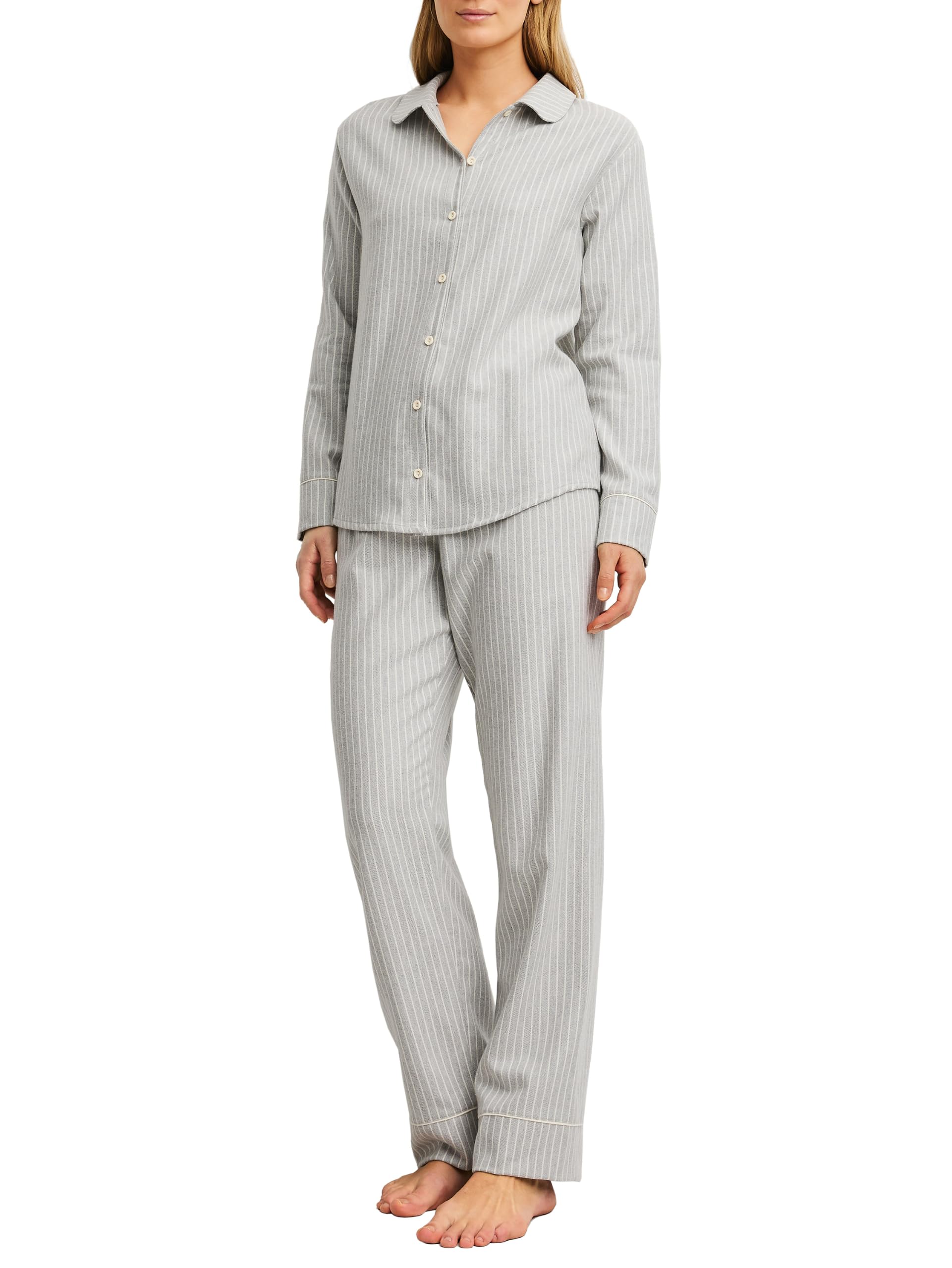 calida-flannel-dreams-flanell-pyjama-pearl-blue-44-46 image 5
