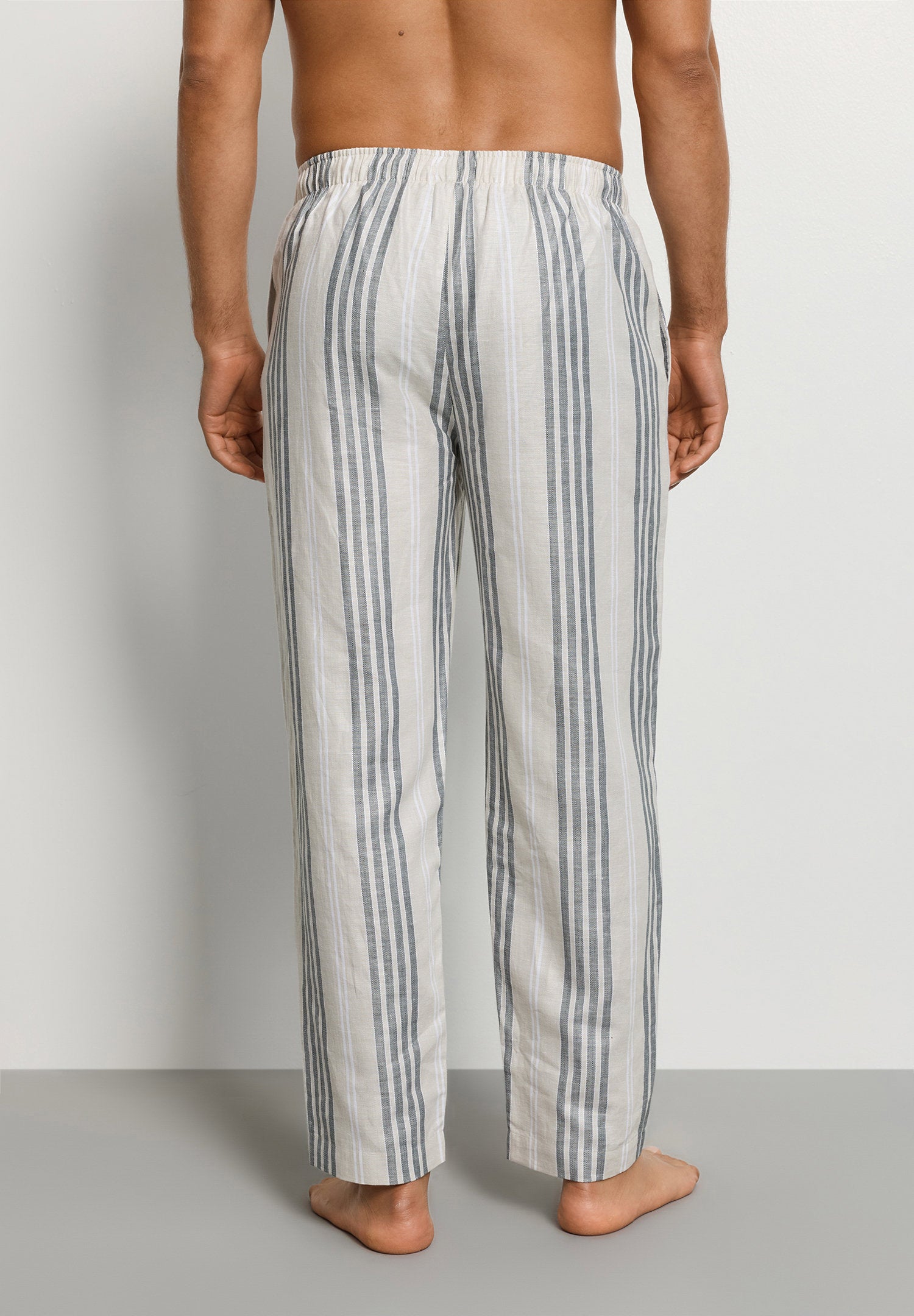 hanro-urban-casuals-loungehose-sandy-stripe image 4
