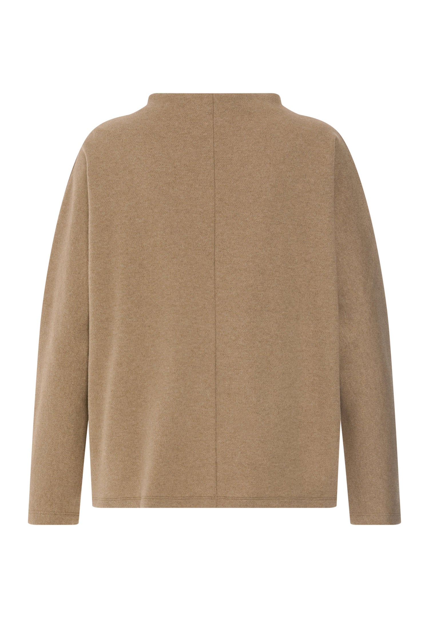 hanro-easy-wear-pullover-078929-desert-clay-baumwolle image 3