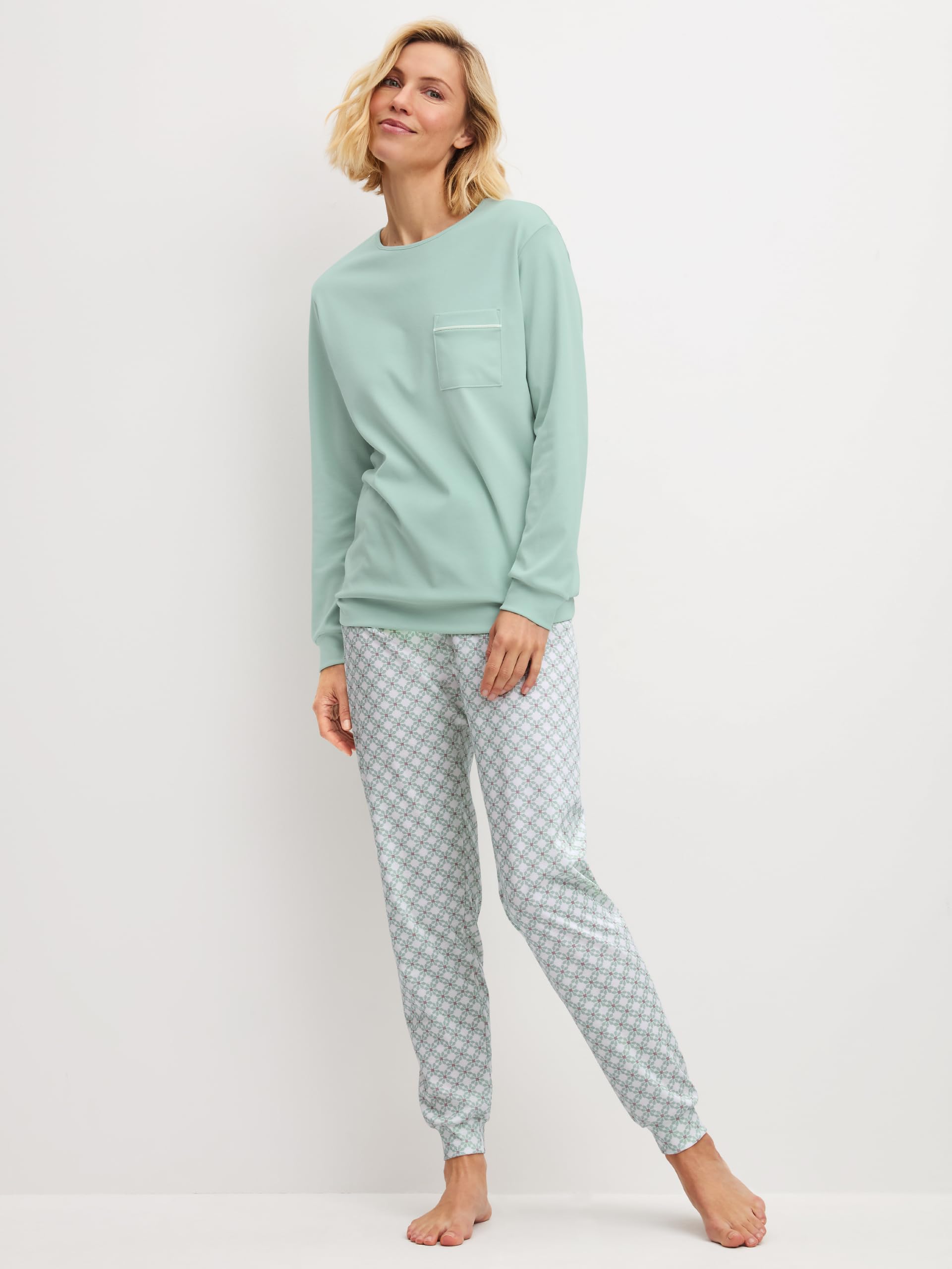 calida-sweet-dreams-pyjamaset-mit-b-ndchen-damen image 2