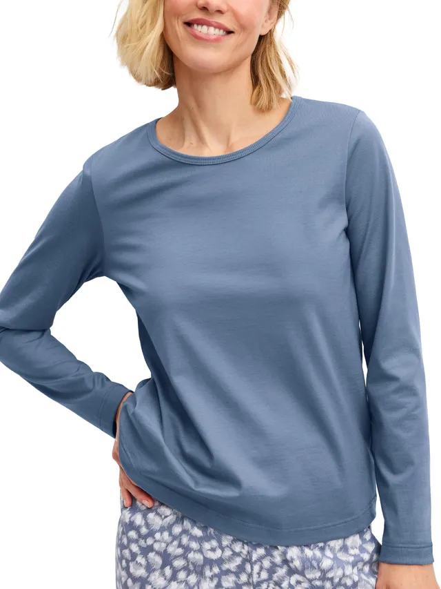 calida-favourites-sleep-t-shirt-damen-almond-brown-kurzarm image 1