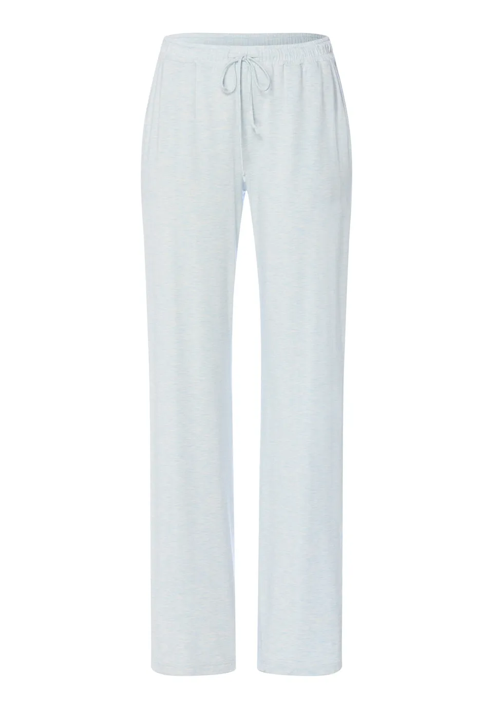 hanro-natural-elegance-long-pants-watery-blue-pyjama image 1