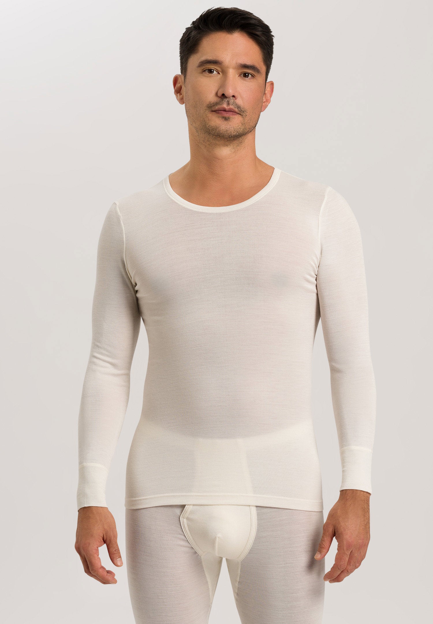 hanro-woolen-silk-langarm-shirt-herren-cygne-wolle-seide image 2