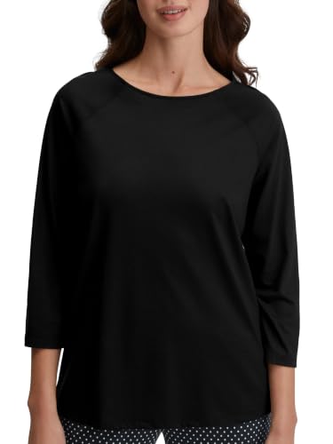 calida-favourites-lounge-t-shirt-3-4-arm-schwarz-40-42 image 8