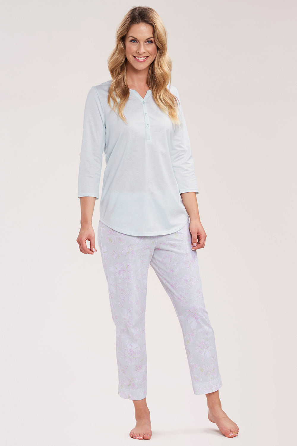 r-sch-be-happy-7-8-hose-schlafhose-rosa-single-jersey image 4
