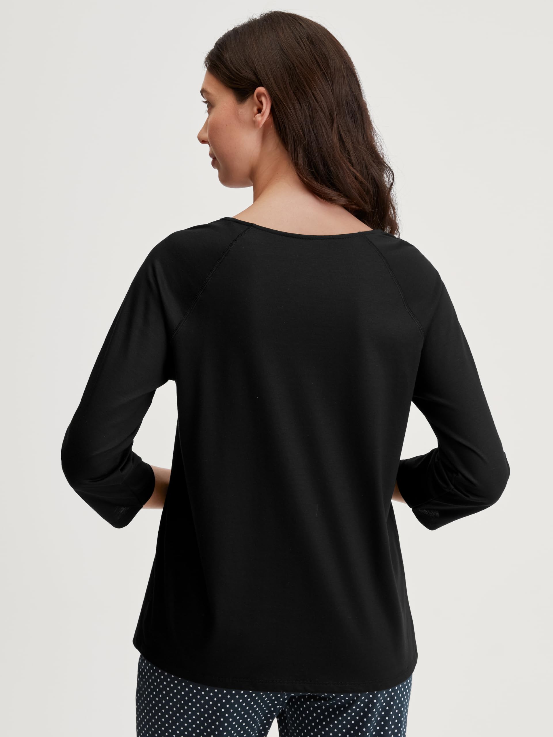 calida-favourites-lounge-t-shirt-3-4-arm-schwarz-40-42 image 3