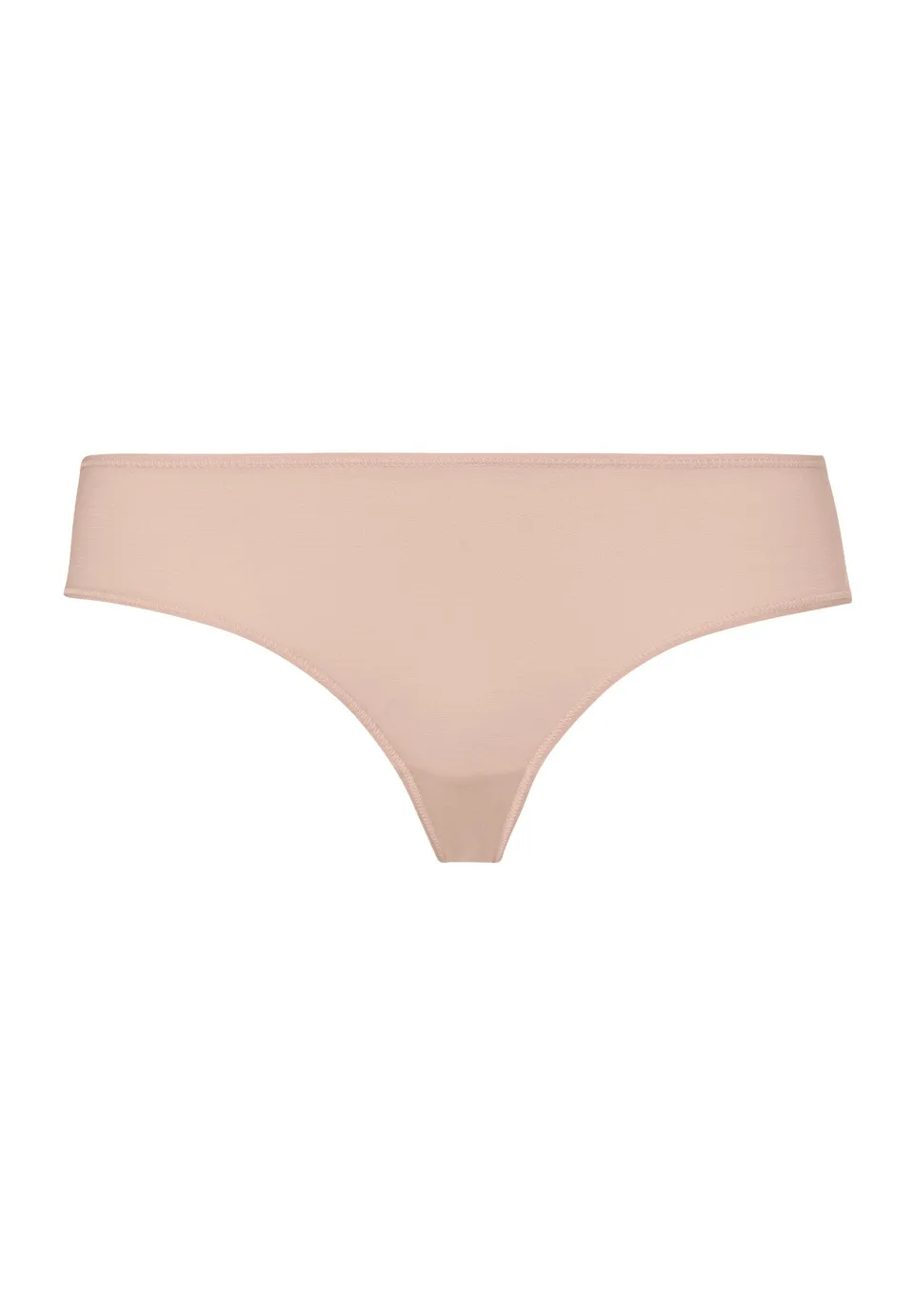 hanro-ultralight-midi-brief-slip-damen-beige-pima-baumwolle image 1