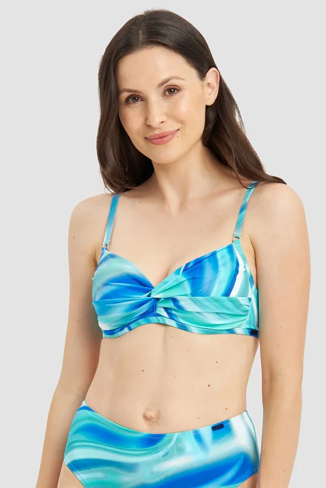 r-sch-be-happy-b-gel-bikini-top-batik-t-rkis-cup-b-d image 1