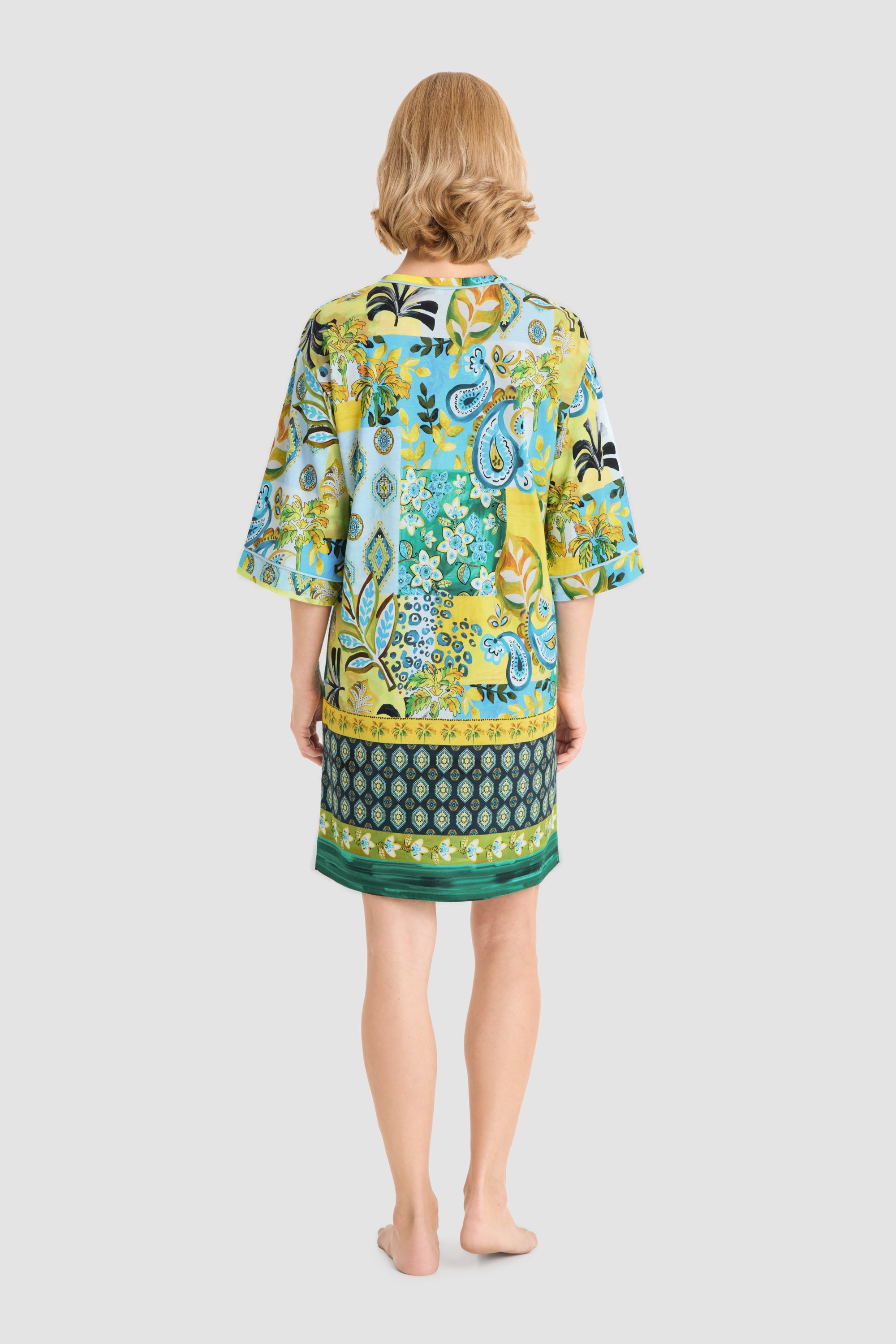 r-sch-be-happy-nachthemd-paisley-3-4-arm-baumwolle-modal image 3
