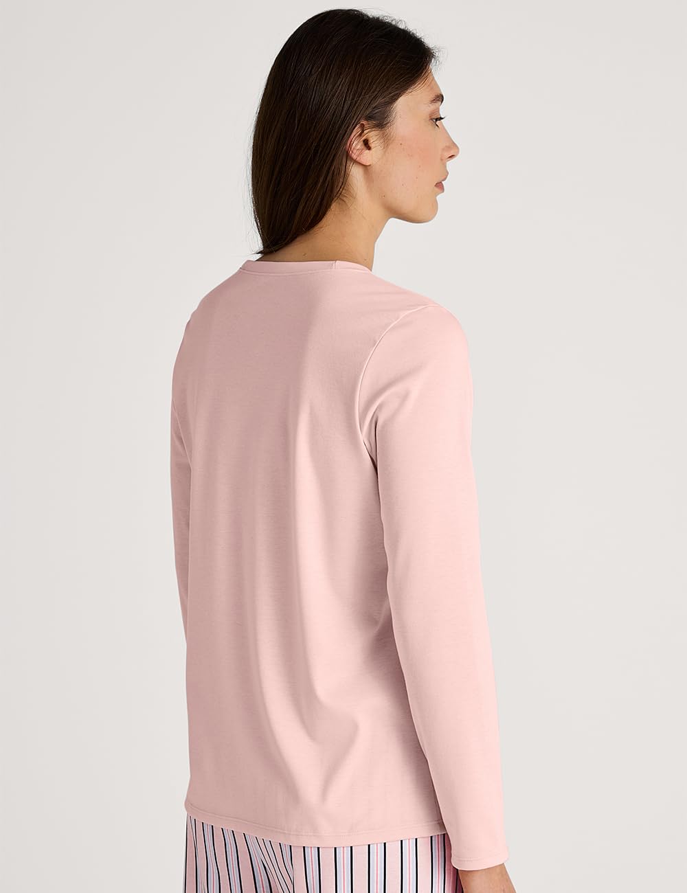 calida-favourites-langarmshirt-damen-v-neck-supima-baumwolle image 2