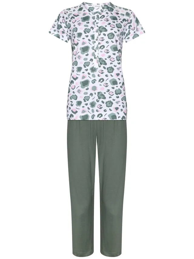pastunette-green-breeze-pyjama-gr-n-bio-baumwolle image 1