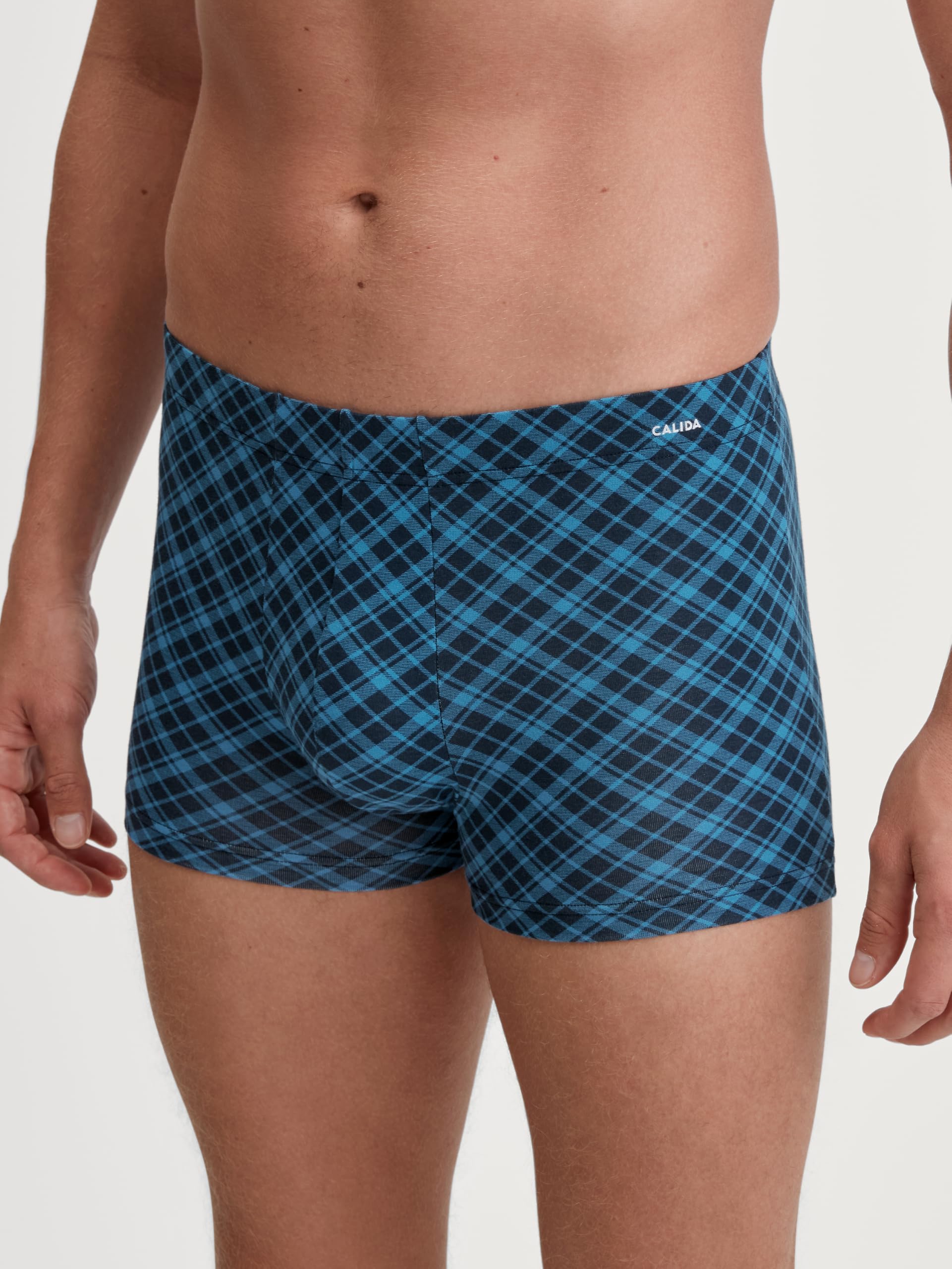 calida-cotton-code-design-boxer-brief-boxershorts-herren-schwarz-baumwolle image 2
