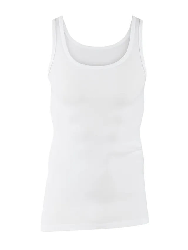 calida-twisted-cotton-unterhemd-herren-feinripp-100-baumwolle image 1