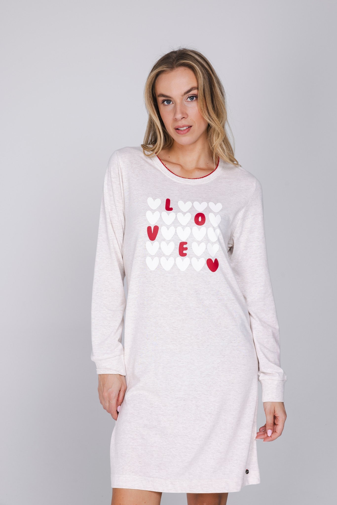 myrebelle-endless-love-nachthemd-ecru-herz-print-bio-baumwolle image 4