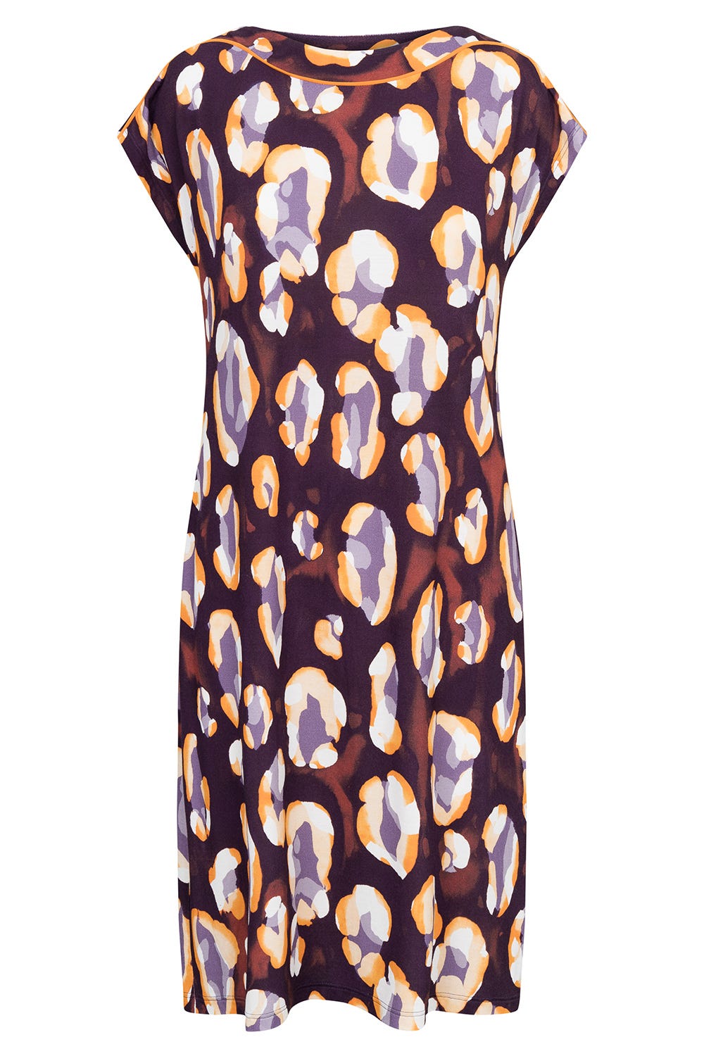 r-sch-be-happy-strandkleid-knielang-violett-mit-leo-druck image 2