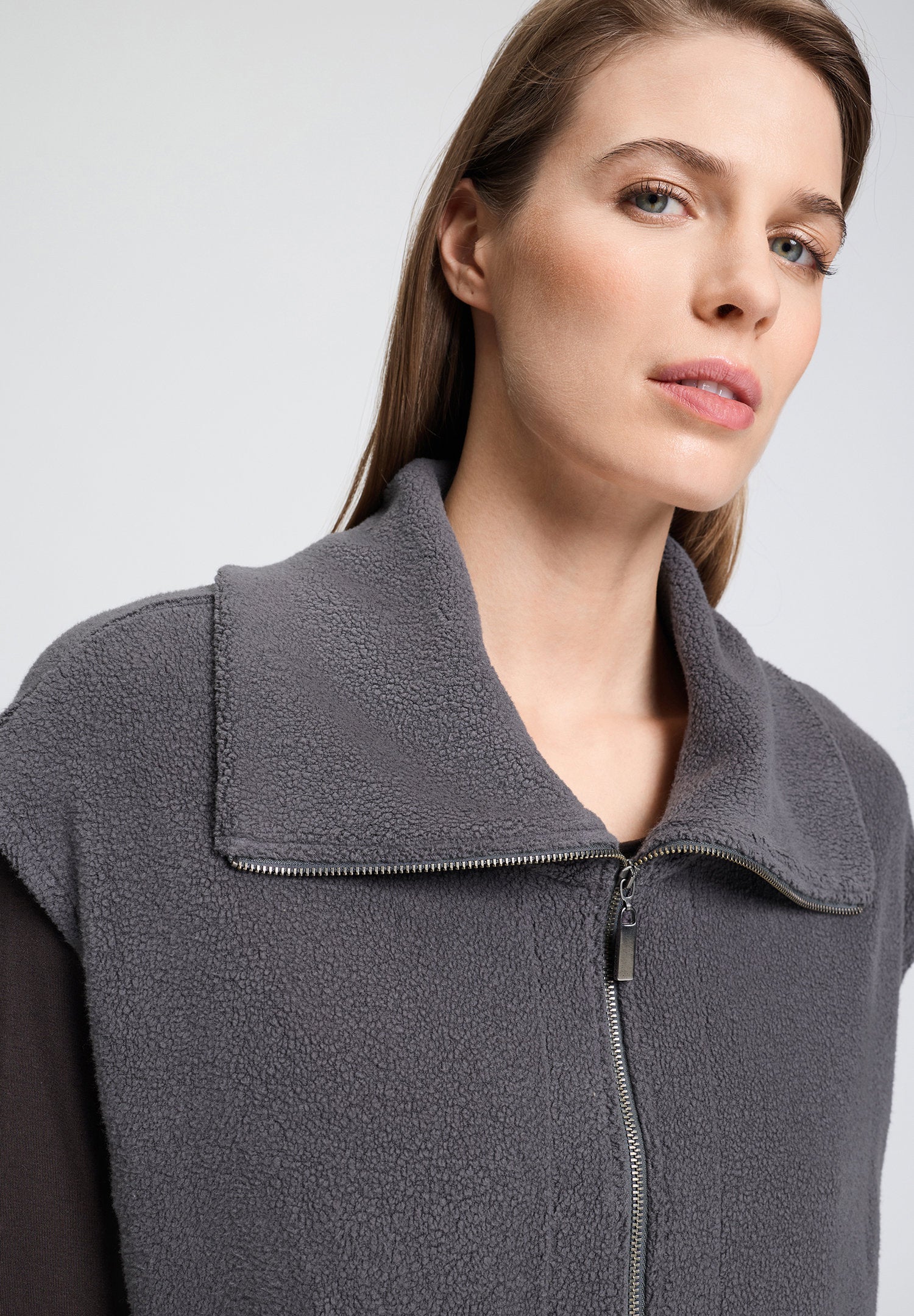 hanro-easy-wear-teddy-weste-rei-verschluss-boulevard-baumwolle image 6