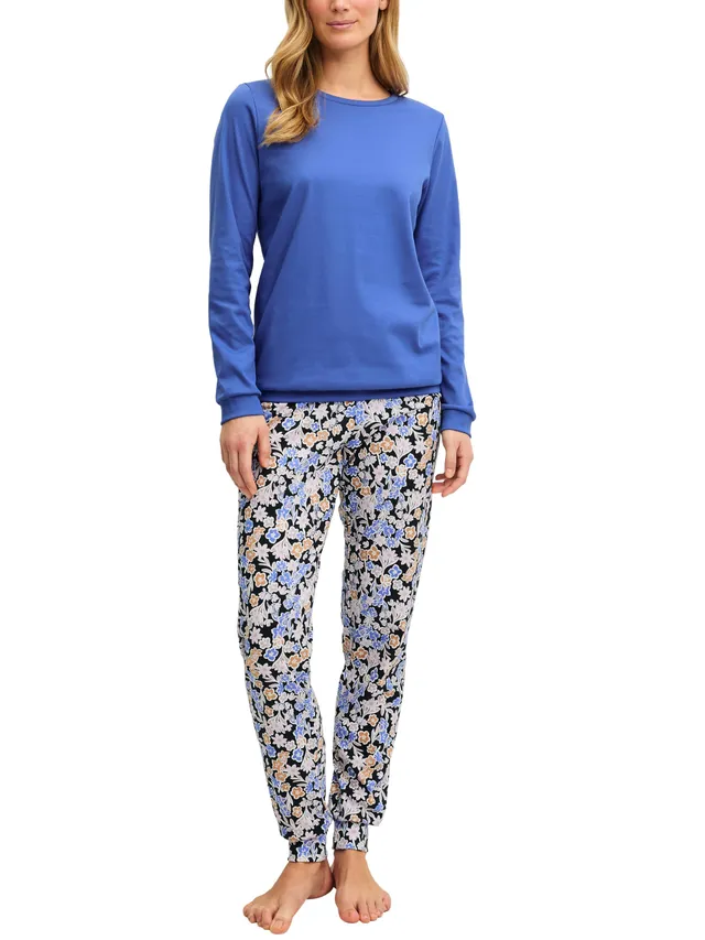 calida-flower-dreams-pyjama-damen-44-46-mit-b-ndchen image 1
