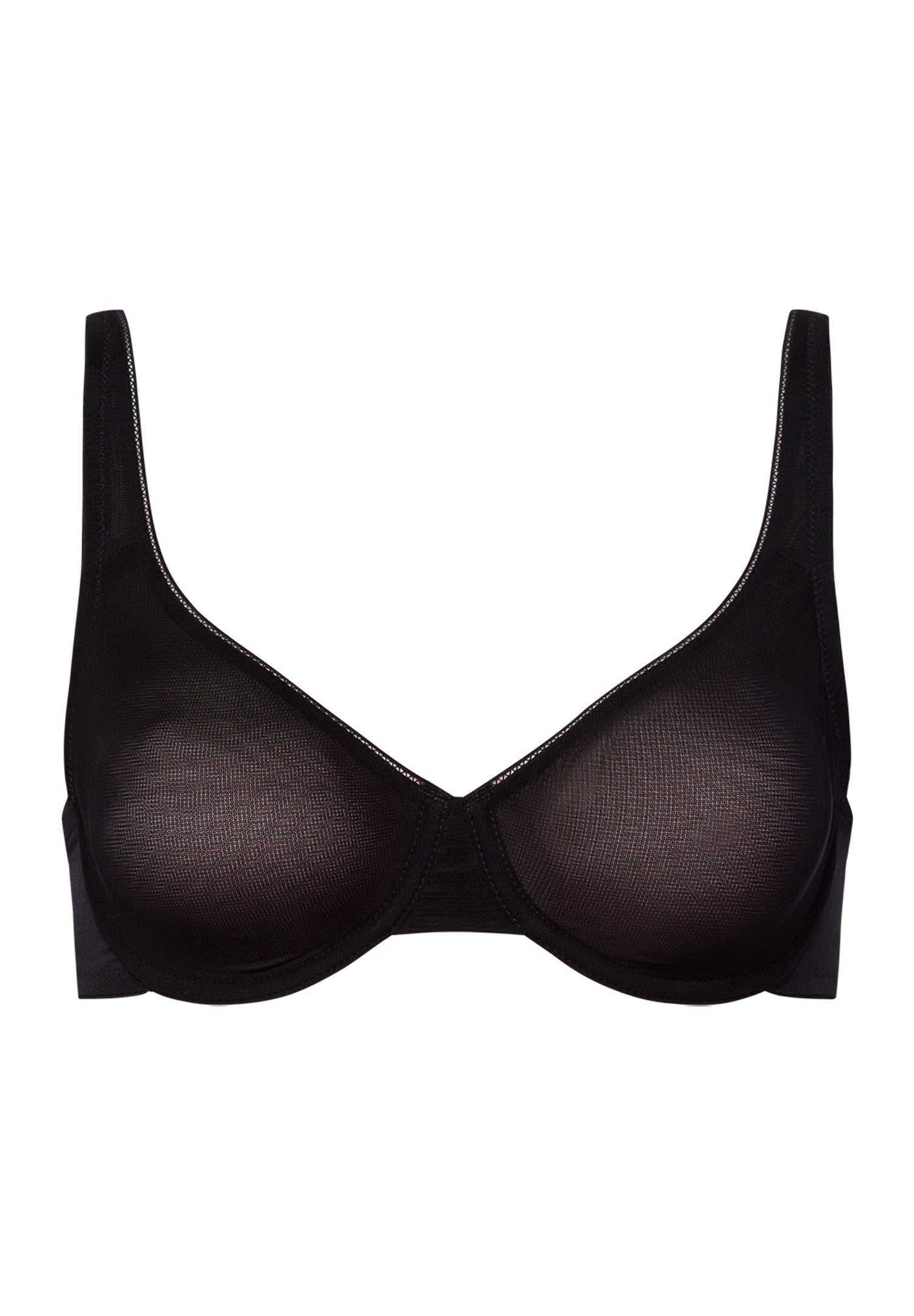 hanro-smooth-illusion-b-gel-bh-schwarz-t-ll-ungepolstert image 1