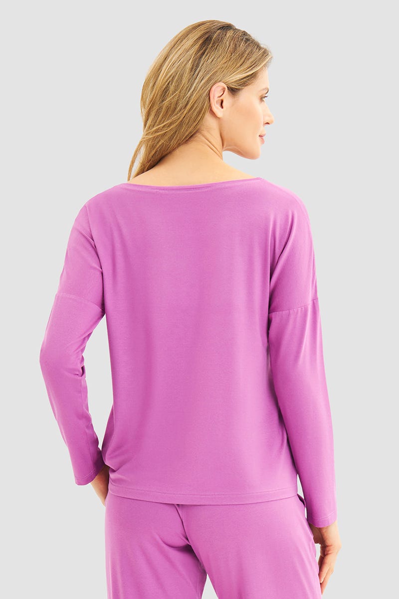 r-sch-be-happy-shirt-3-4-arm-nachtw-sche-pink-viskose image 3