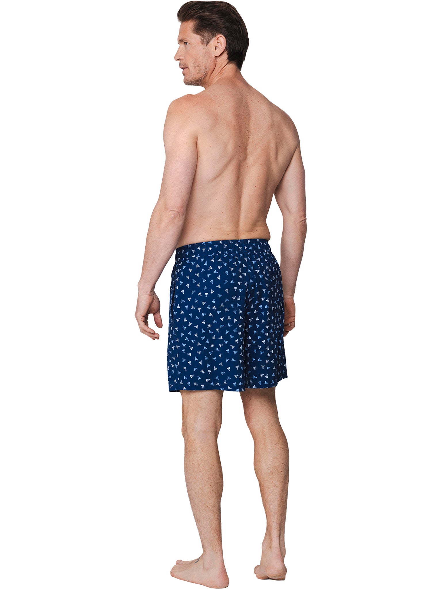pastunette-badehose-herren-blau-print-schnelltrocknend image 3