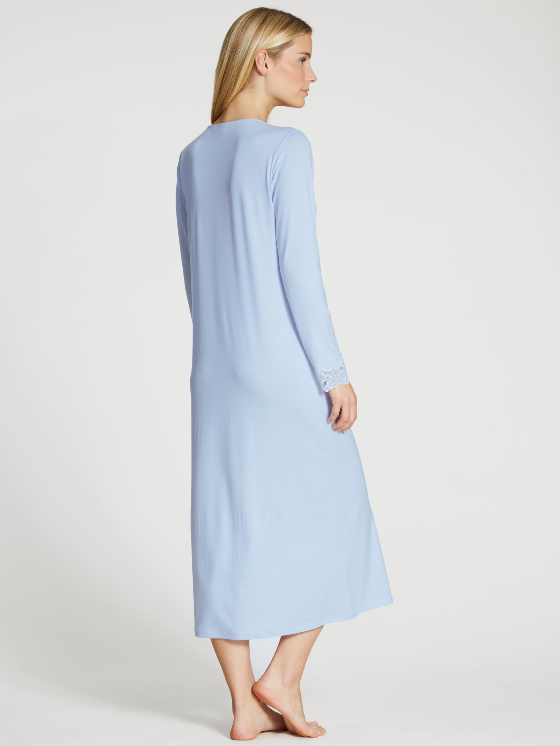 calida-elegant-dreams-nachthemd-damen-baumwolle-v-ausschnitt image 3
