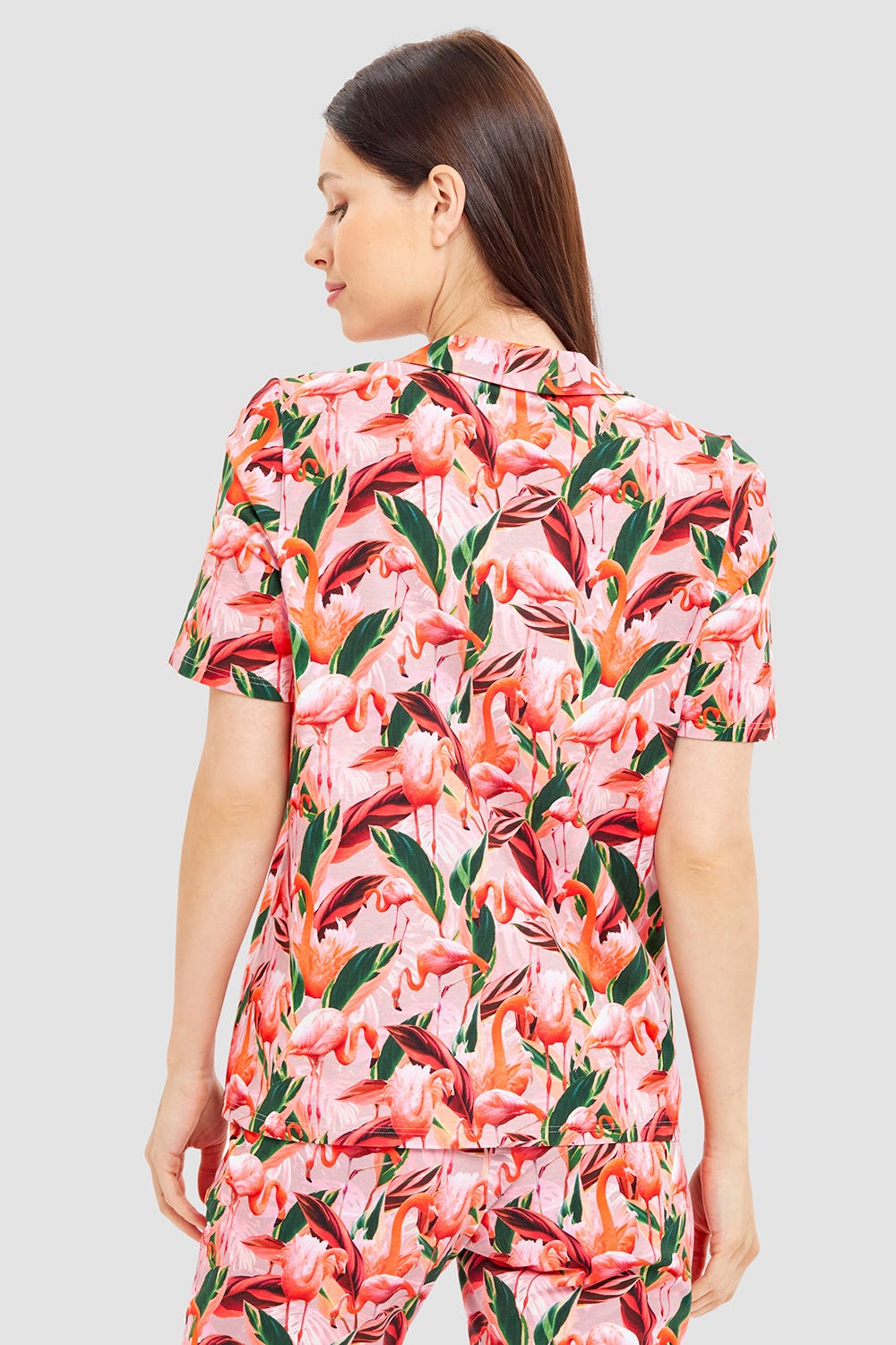 r-sch-be-happy-shirt-kurzarm-pink-flamingo-druck image 3
