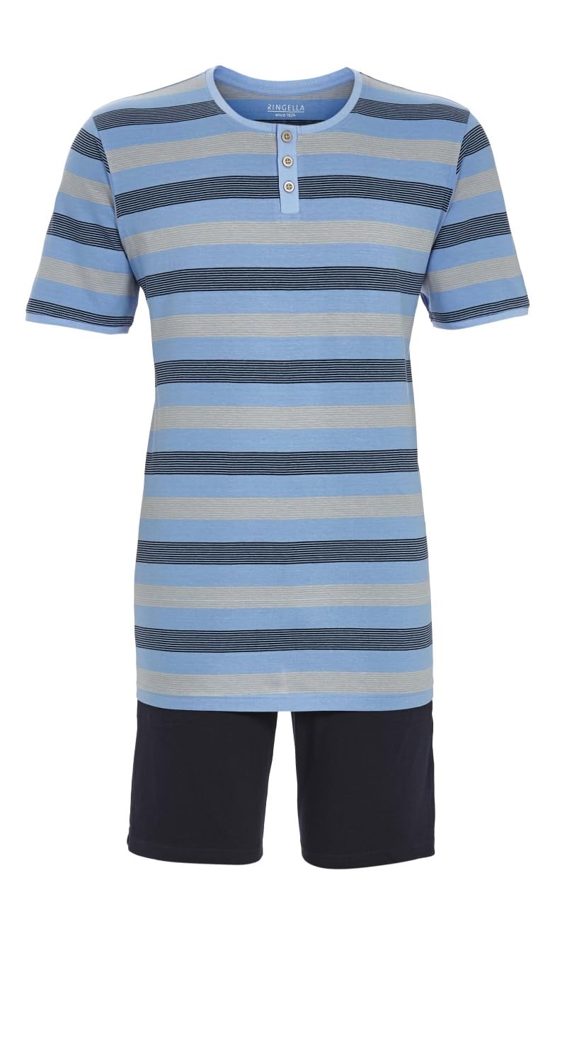 ringella-women-men-herren-shorty-pyjama-kiwi-gr-56-baumwolle image 3