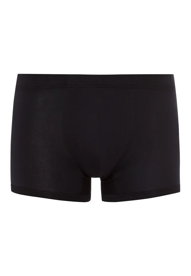 hanro-sea-island-cotton-pyjamahose-schwarz-baumwolle-interlock image 1