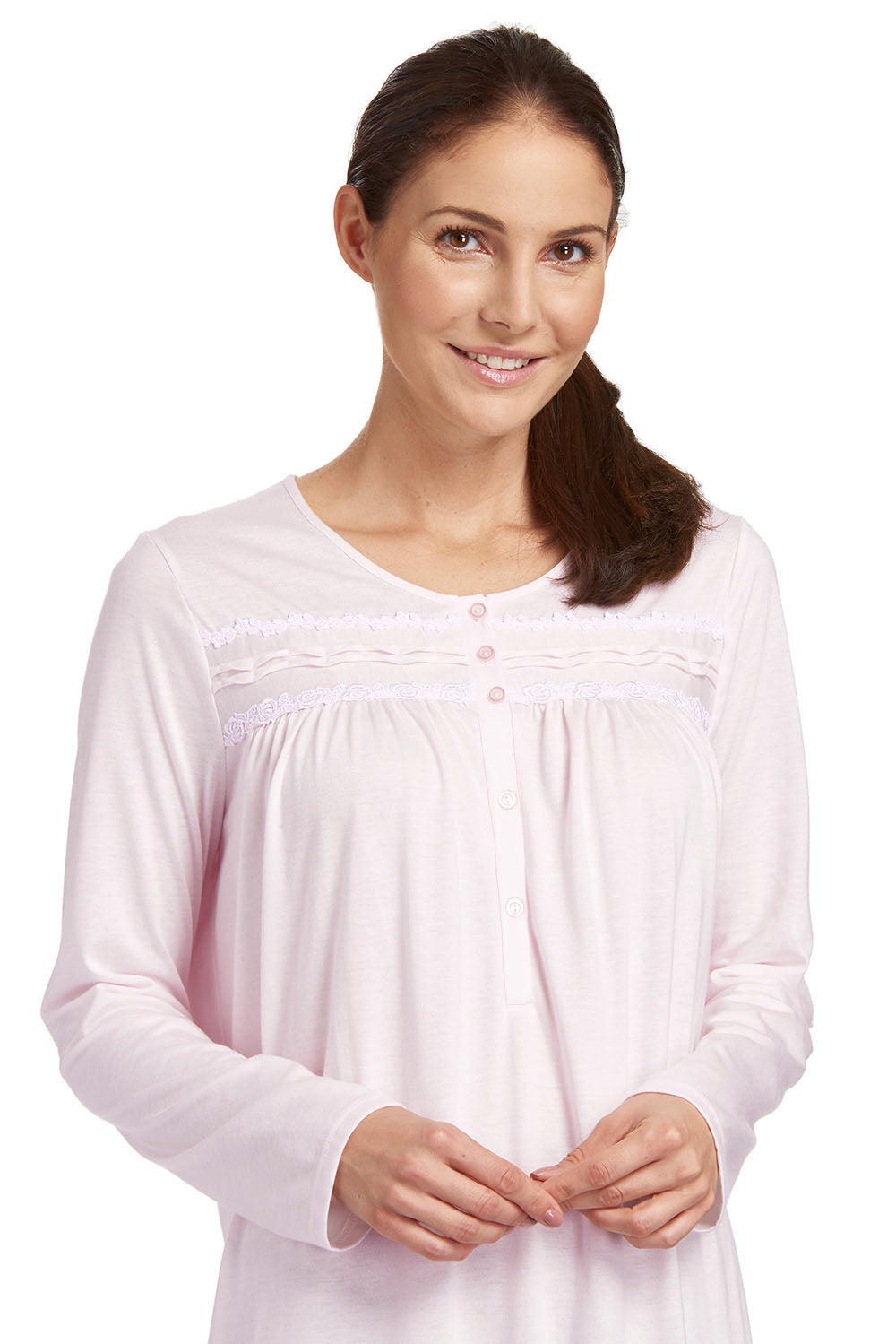r-sch-be-happy-nachthemd-langarm-damen-rosa-single-jersey image 4