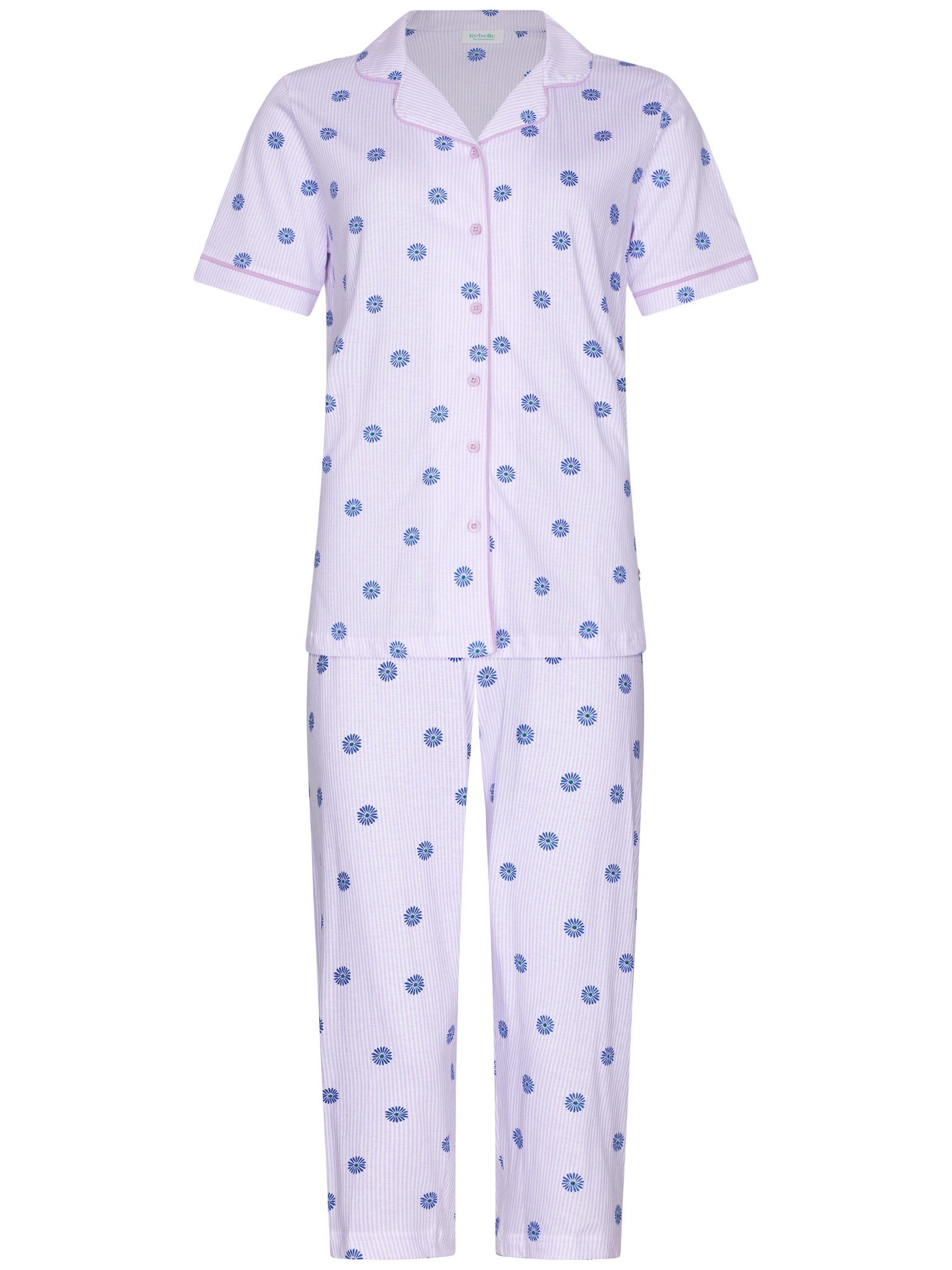 pastunette-myrebelle-waterflower-pyjama-lila-baumwolle image 1