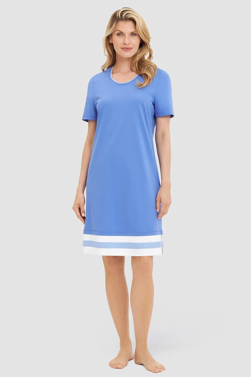 r-sch-be-happy-nachthemd-knielang-colourblocking-blau image 1
