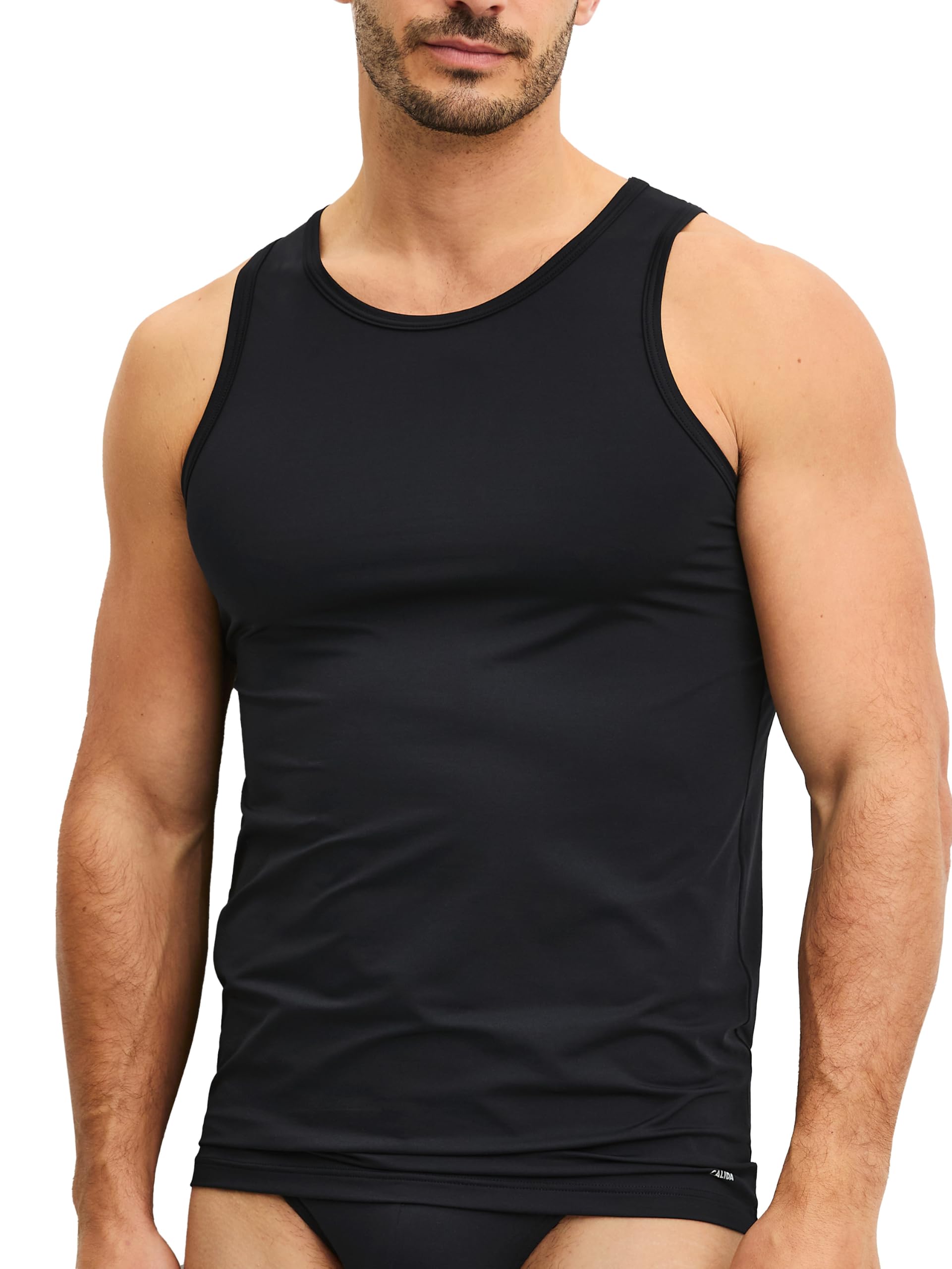 calida-micro-stretch-tank-top-herren-gr-50-unterhemd image 1