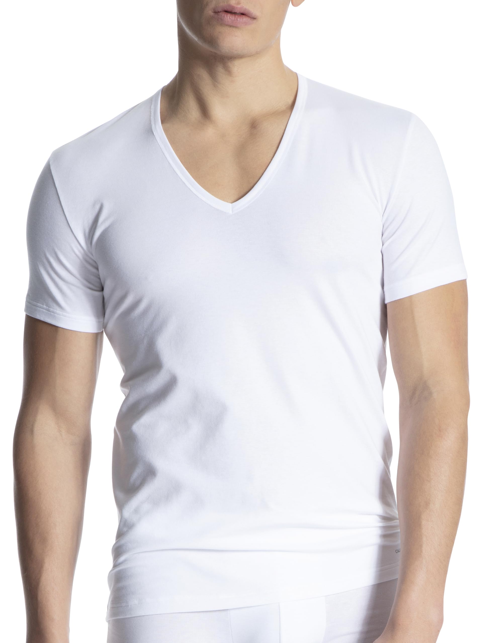 calida-cotton-code-t-shirt-herren-schwarz-v-ausschnitt-baumwolle image 6