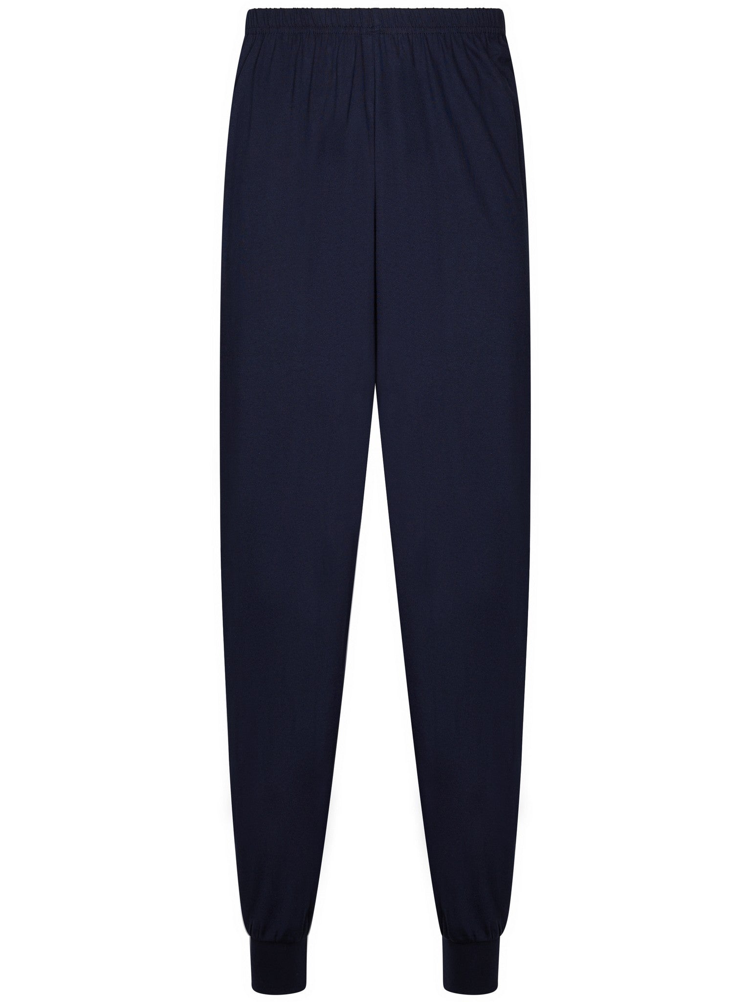 robson-pyjama-herren-blau-baumwolle-langarm-brusttasche image 2
