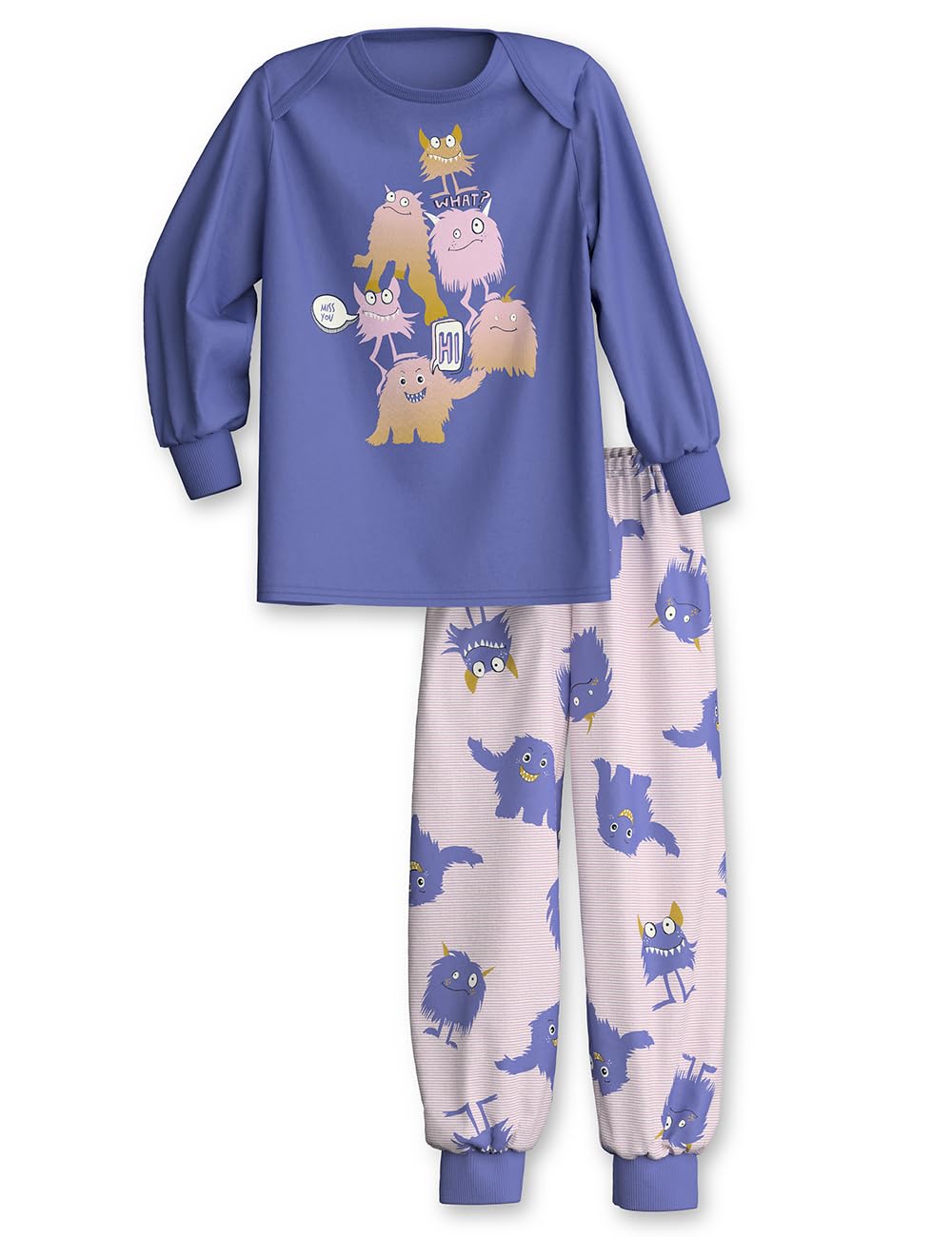 calida-favourites-sleep-pyjamaset-m-dchen-gr-104-110-baumwolle image 1