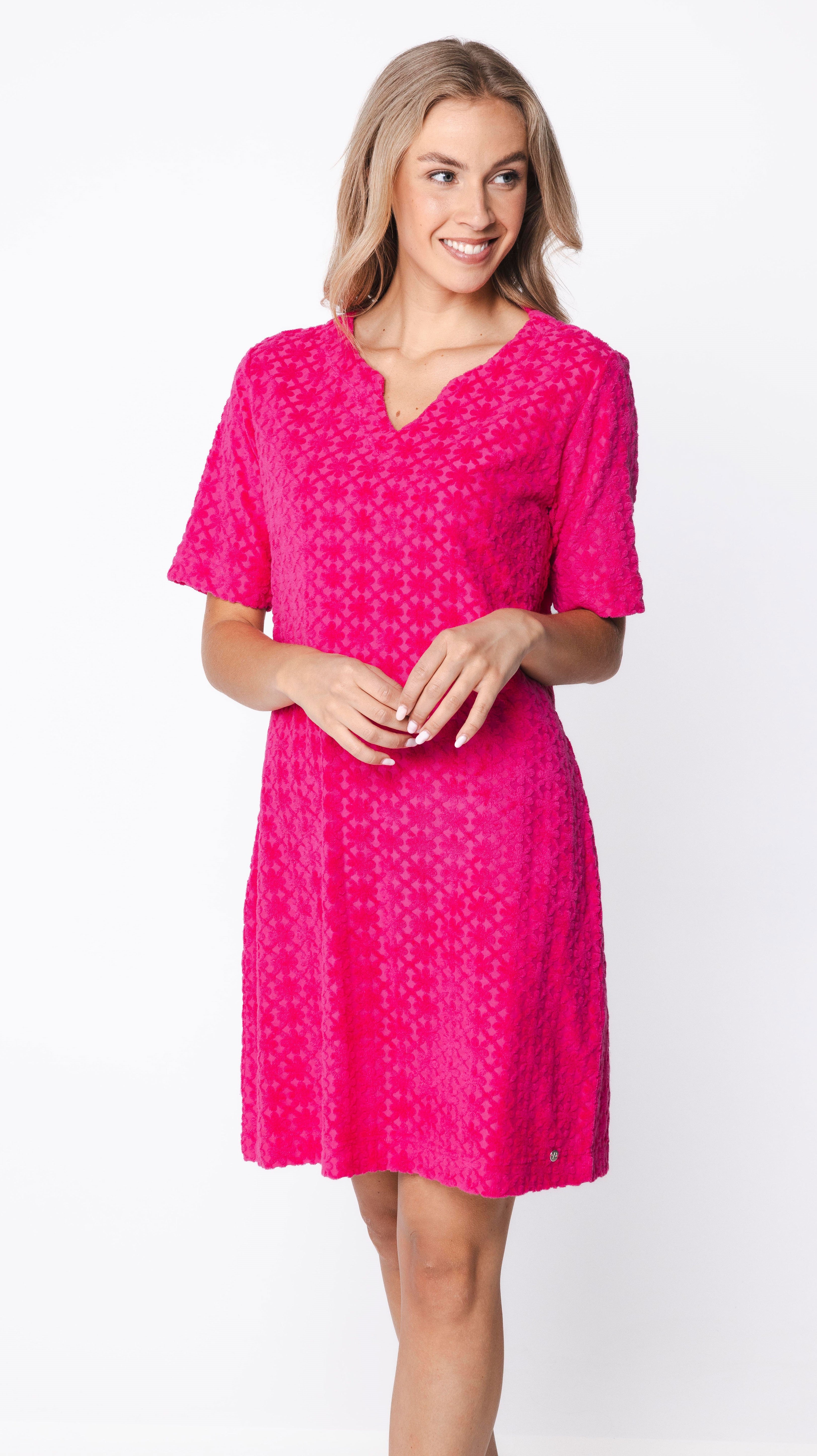 pastunette-paradise-pink-nachthemd-damen-rosa-baumwolle image 4