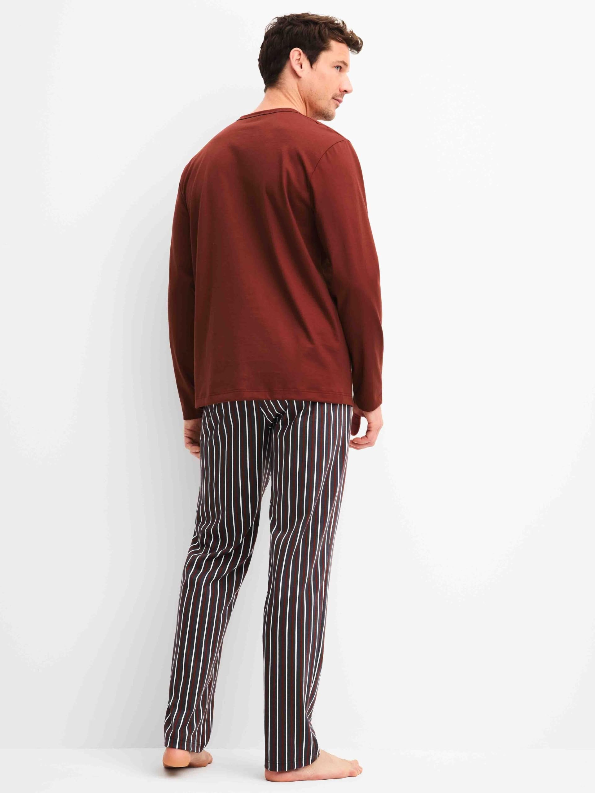 calida-cotton-special-pyjama-herren-baumwolle-dunkelblau image 3